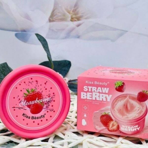 Kiss Beauty Strawberry Facial Mask, 100g (WE1500)